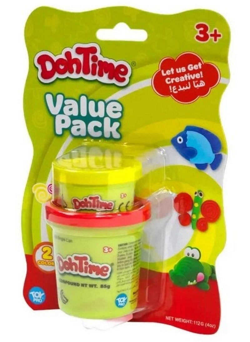 Value Pack 1Oz & 3Oz Dough Can