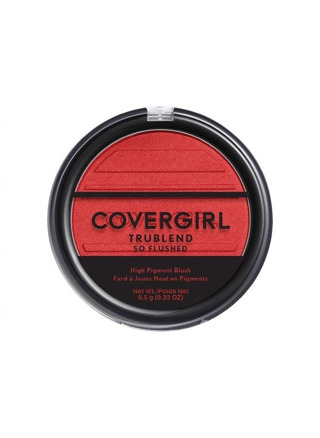 CoverGirl - Trueblend so Flushed High Pigment Blush & Bronzer, Hot & Frenzy, 0.33 Oz - Image 1