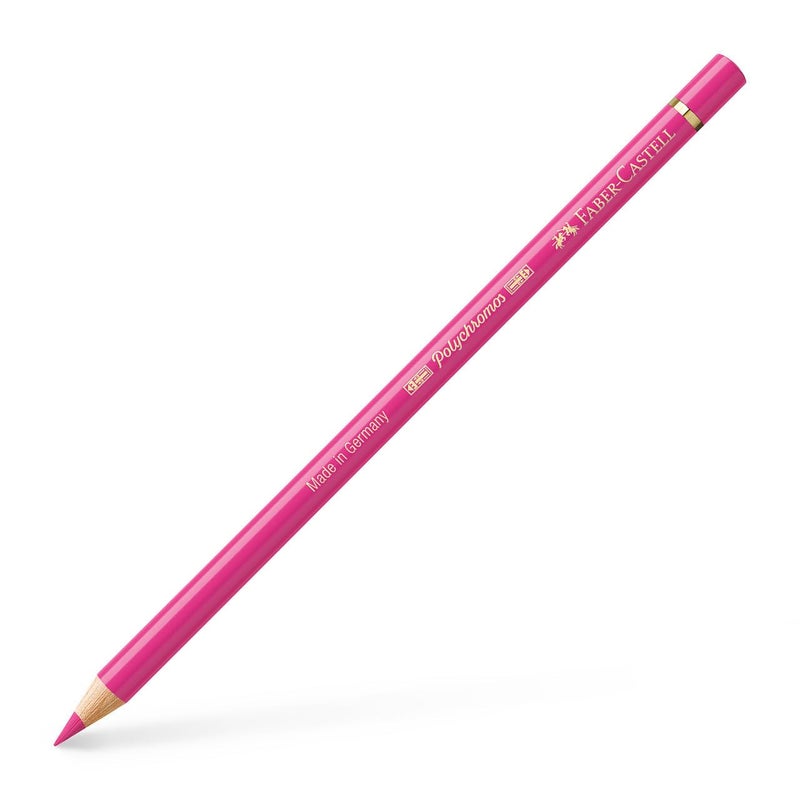FABER-CASTELL Faber-Castell 110128 POLYCHROMOS ARTIST COLOUR PENCILS LIGHT PURPLE PINK - Image 1