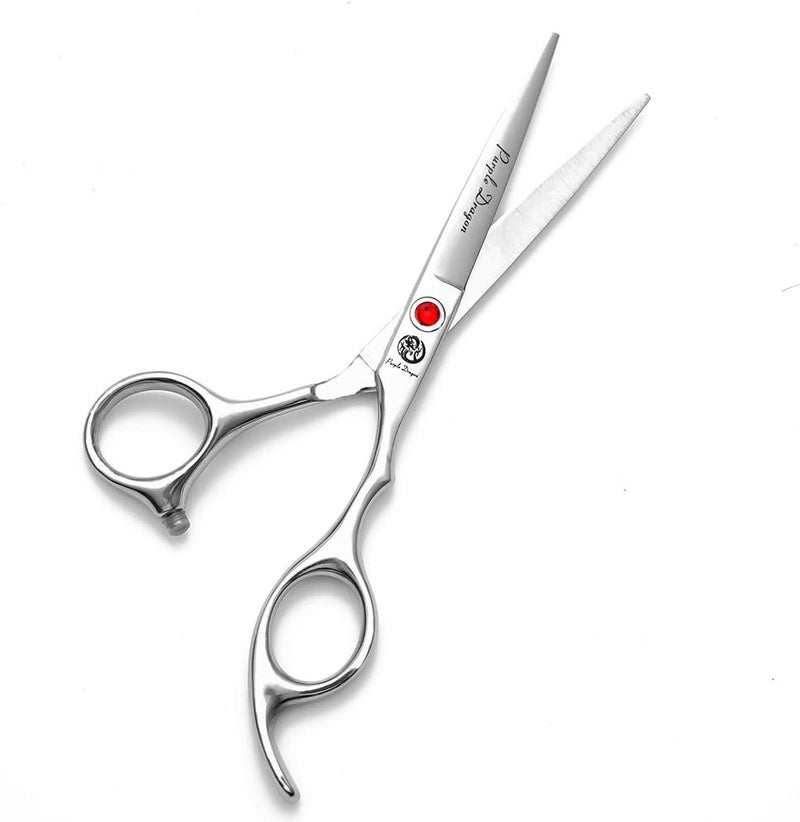Purple Dragon 4“/5"/5.5"/6"/6.5"/7"/7.5"/8"/9"/10" Sharp Edge Salon Hair Cutting Shears - Pet/Dog Grooming Scissors with Bag - Perfect for Barber or Pet Groomer - Image 4