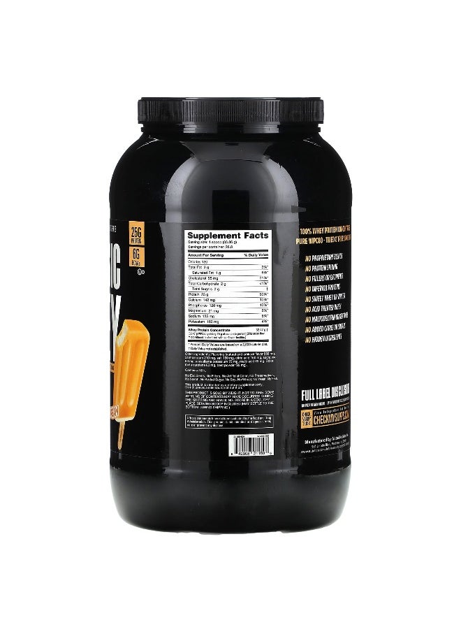 NutraBio NutraBio, Classic Whey Protein, Orange Dream, 2 lb (907 g)  - Image 2