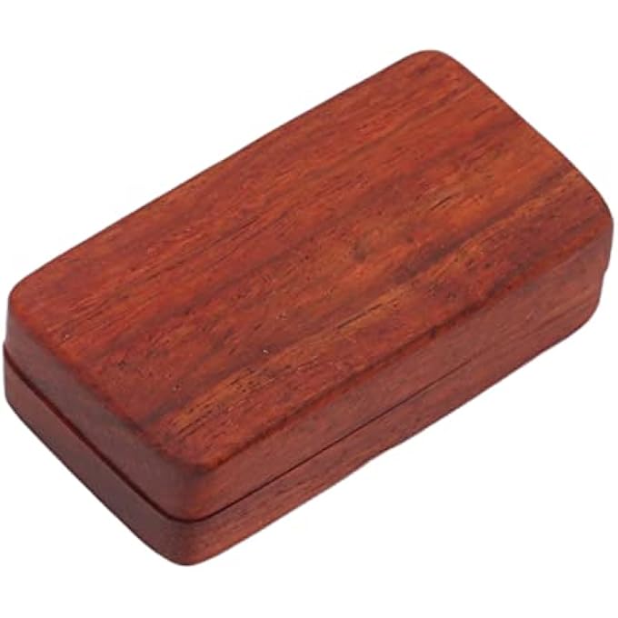 Domary Red Sandalwood Slider Stress Relief Engraved Toy Youth Office Hand (Limited Forward Backward Pushing) - Image 2