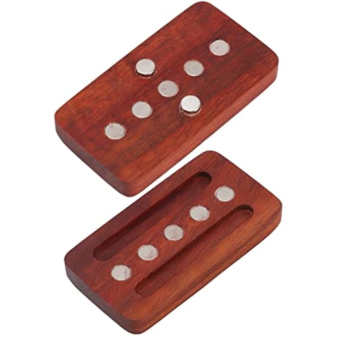 Domary Red Sandalwood Slider Stress Relief Engraved Toy Youth Office Hand (Limited Forward Backward Pushing) - Image 5