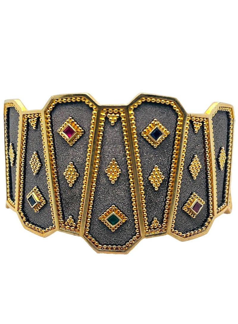 بي تي سي إيلا - اسورة فضة مطليه بالذهب (SIL0473) - Image 2