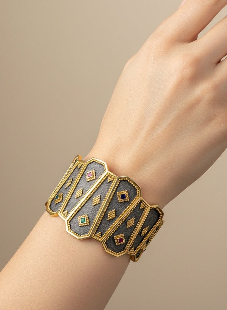 بي تي سي إيلا - اسورة فضة مطليه بالذهب (SIL0473) - Image 1