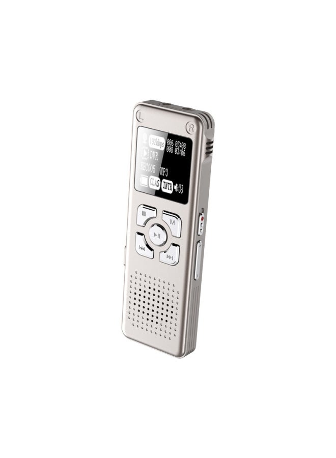 Source X8 مسجل الاستعداد طويل للغاية Mp3ai ذكي احترافي عالي الدقة لتقليل الضوضاء التحكم الصوتي قلم تسجيل - اللون: محايد عبر الحدود - السعة الإنجليزية: 8 جيجابايت - Image 1
