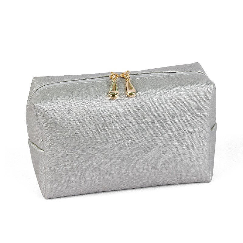 general Portable PU Waterproof Makeup Bag for Travel and Daily Use - Image 1