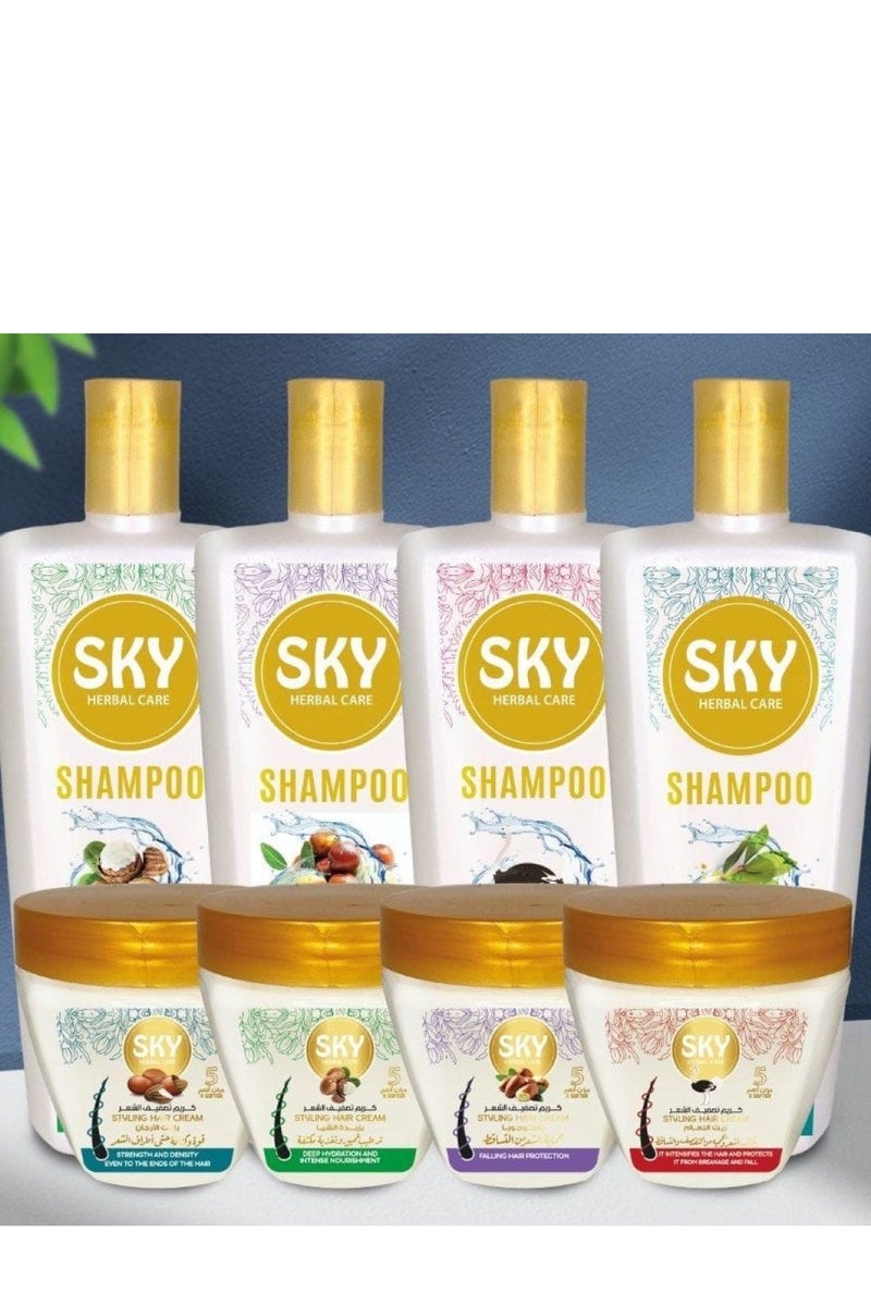 SKY Sky Shampoo 450 grams with shea butter  - Image 2