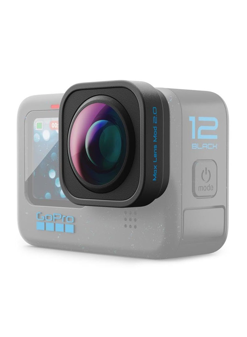 GoPro Max Lens Mod 2.0 (HERO12 Black) - Official GoPro Accessory, Black - Image 4