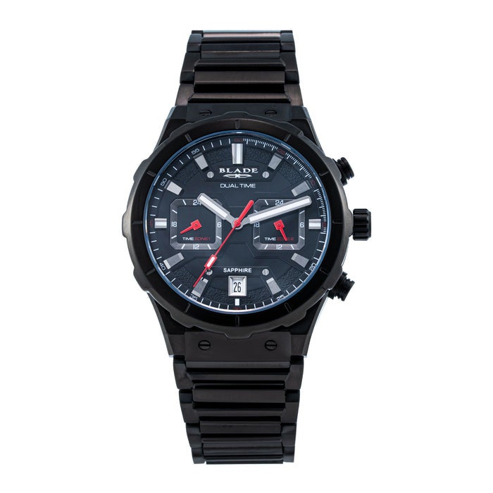 BLADE Admiral Imprint 3686G2NNN SS Case & Band Multifunction Men's Watch - Image 1