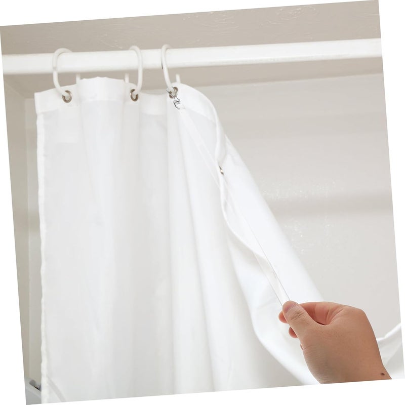 ABOOFAN 2pcs Acrylic Curtain Pull Rods Window Blind Tilt Wands with Hook for Easy Operation Replacement Blinds Wand White for Home and Office Use - Image 4