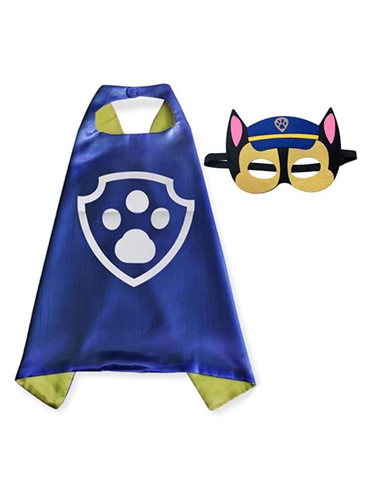 Highland - Chase Paw Patrol Cape and Mask for Kids - Image 1