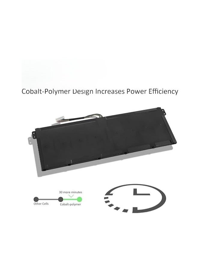 Replacement Laptop Battery for Aspire Series A114, A314, A315 – Compatible with Multiple Models - Image 2