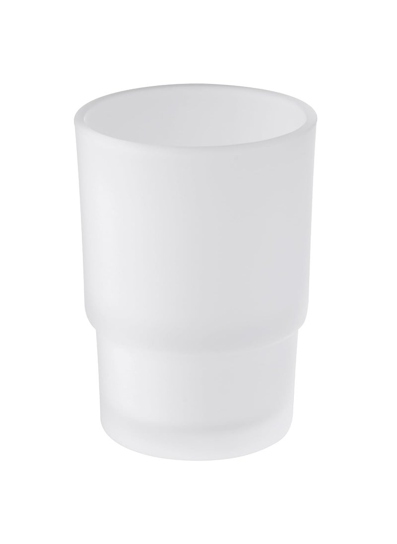Angle Simple Bathroom Rinsing Cup Angle Simple Frosted Glass Tumbler Cup Toothbrush and Toothpaste Holder Drinking Glasses Glassware 