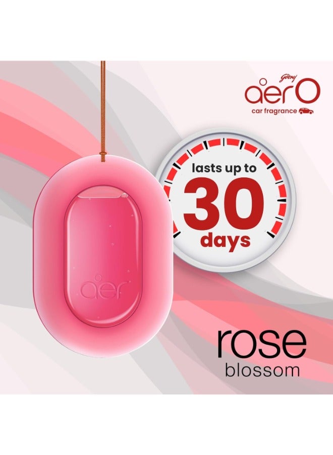 Godrej Aer O Rose Blossom Car Air Freshener Gel  - Image 4