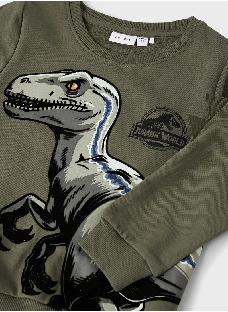 NAME IT Kids Jurassic Park Sweatshirt