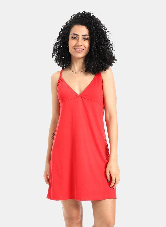kady Red Short Luxe Comfort Sleepshirt - Image 1