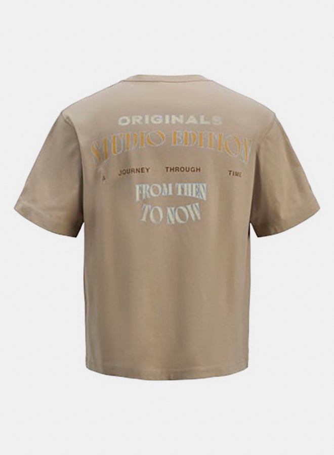 JACK & JONES Jorlucca Tee Ss Crew Neck Ciff Ln  - Image 2