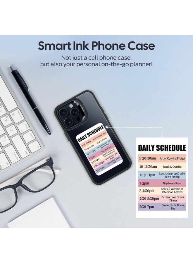 Smart Ink Phone Case for iPhone 16 Pro Max-4.0" HD Four Color E Ink Screen with NFC Transfer,DIY Photo Display Digital Phone Case,Custom Phone Protective Case,Anti-Drop Water-Resistant - Image 4