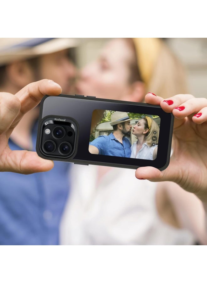 Smart Ink Phone Case for iPhone 16 Pro Max-4.0" HD Four Color E Ink Screen with NFC Transfer,DIY Photo Display Digital Phone Case,Custom Phone Protective Case,Anti-Drop Water-Resistant - Image 5