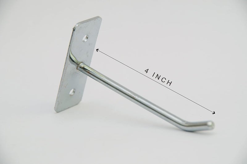 NC Pure and Heavy Duty Steel Display Wall Hooks for Mobile ShopShowroomBoutique Pack of 10 4 Inches 6mm Thickness 10  - Image 3
