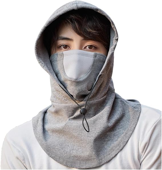 Augen Unisex's Balaclava (Face-Mask2_Grey - Image 1