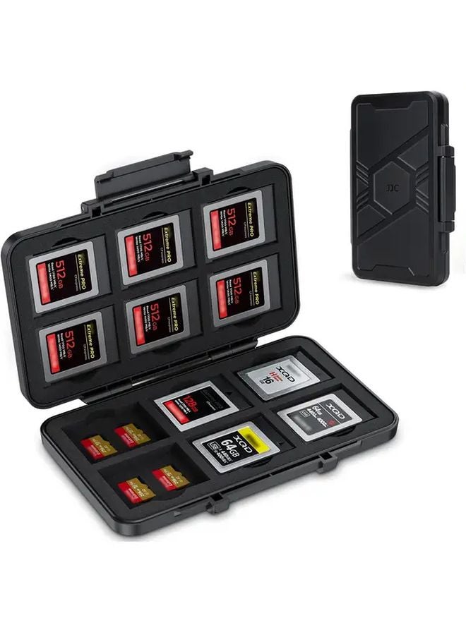 حافظة بطاقة ذاكرة بسعة كبيرة لـ 20 بطاقة CFexpress من النوع A و 40 بطاقة Micro SD - Image 2