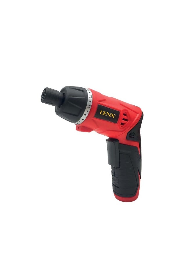 Denx Dinex DX1772, a smart electronic wireless drill for disassembly and assembly, equipped with a built-in flashlight, in all sizes and shapes, at a speed of 180 RPM. - Image 1