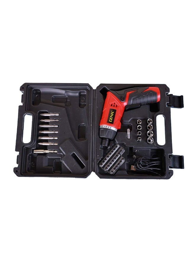 Denx Dinex DX1772, a smart electronic wireless drill for disassembly and assembly, equipped with a built-in flashlight, in all sizes and shapes, at a speed of 180 RPM. - Image 3