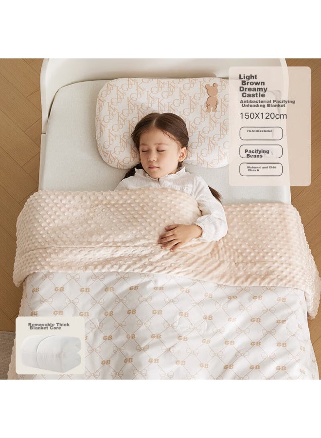 GB Goodbaby Baby Blanket, Kindergarten Blanket, Toddler Blanket, Bean Bag Blanket, Detachable Blanket, All-season Blanket, Suitable For Spring And Summer Use - Image 1