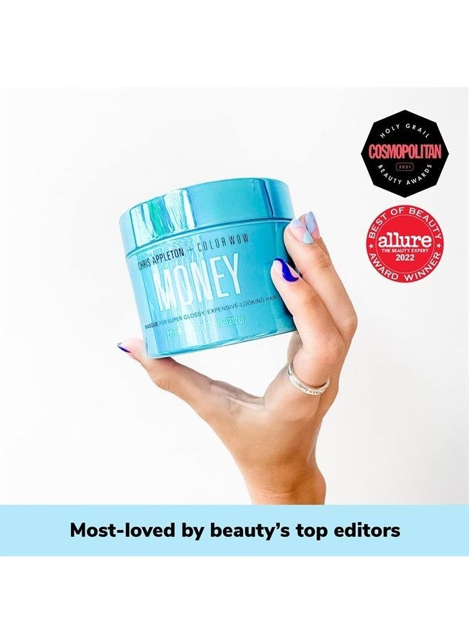 Color Wow Color Wow Money Masque – Deep hydrating conditioning treatment created with celebrity stylist Chris Appleton; Hydrates,repairs,silkens all hair types,color-treated,dry,damaged,curly,fine; Vegan  - Image 4