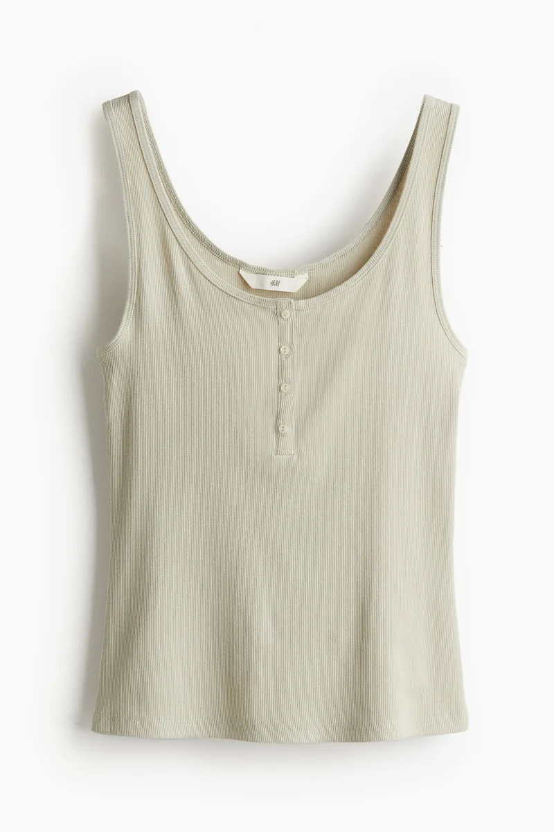 H&M Ribbed Vest Top