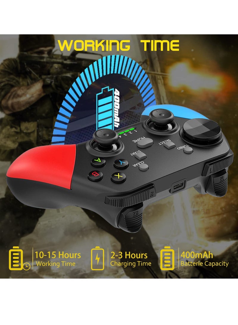SYOSI Mobile Gaming Controller for iOS, for Android, for iPad, Tablet, PC, Phone Wireless Controller for iPhone 14 13, for galaxy S22 21, Android Phones, for COD Mobile, for Genshin Impact, for Cloud Gaming - Image 2