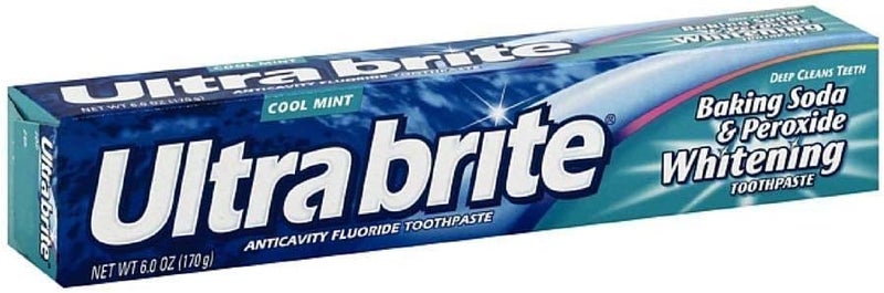 Ultra Brite Baking Soda Peroxide Formula Toothpaste 6 Oz