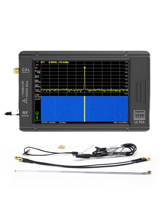 tinySA Portable Spectrum Analyzer Handheld 100k-5.3GHz High Frequency Signal Generator Built-in LNA