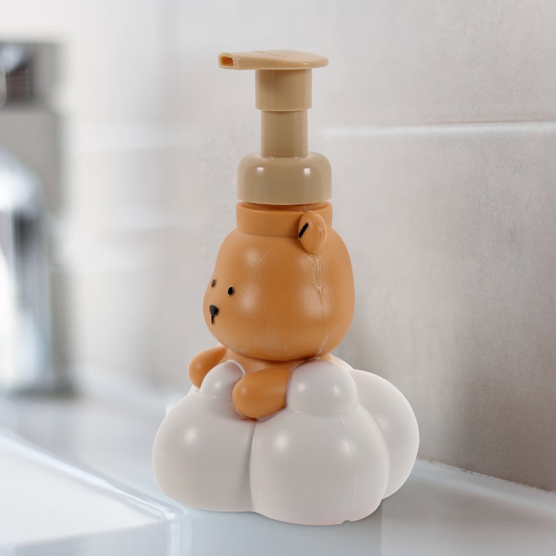 Small Pump Bottle, Portable Foam Dispenser for Hand and Dish Soap, Durable Design - Image 4