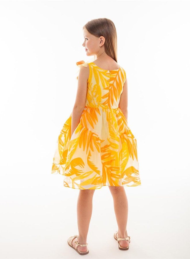 Lia Lea Girl Yellow Dress - Image 2