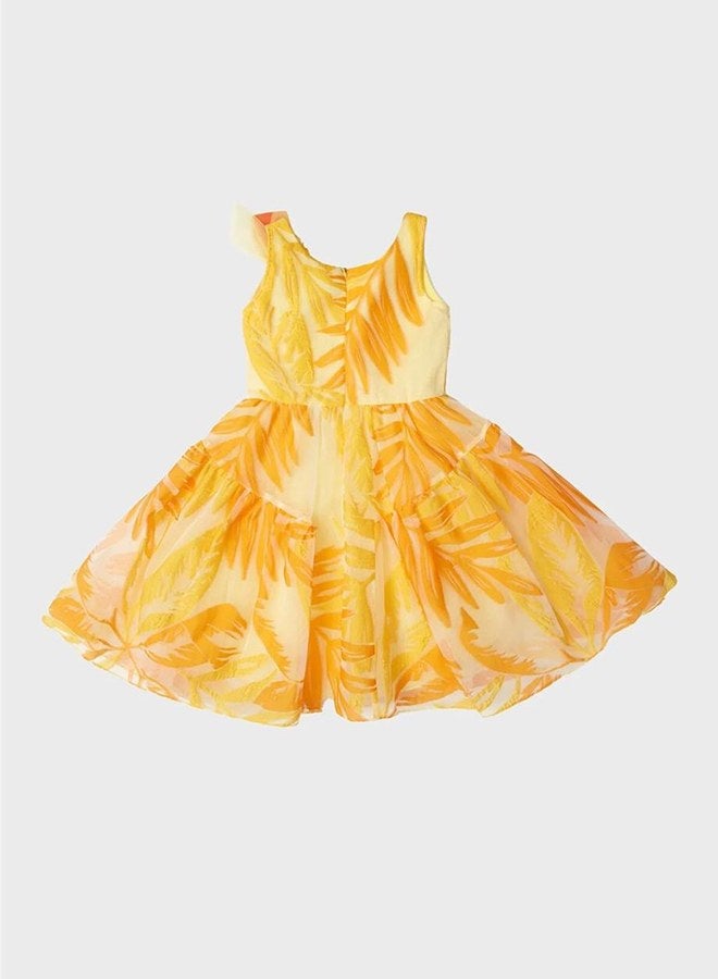 Lia Lea Girl Yellow Dress - Image 5