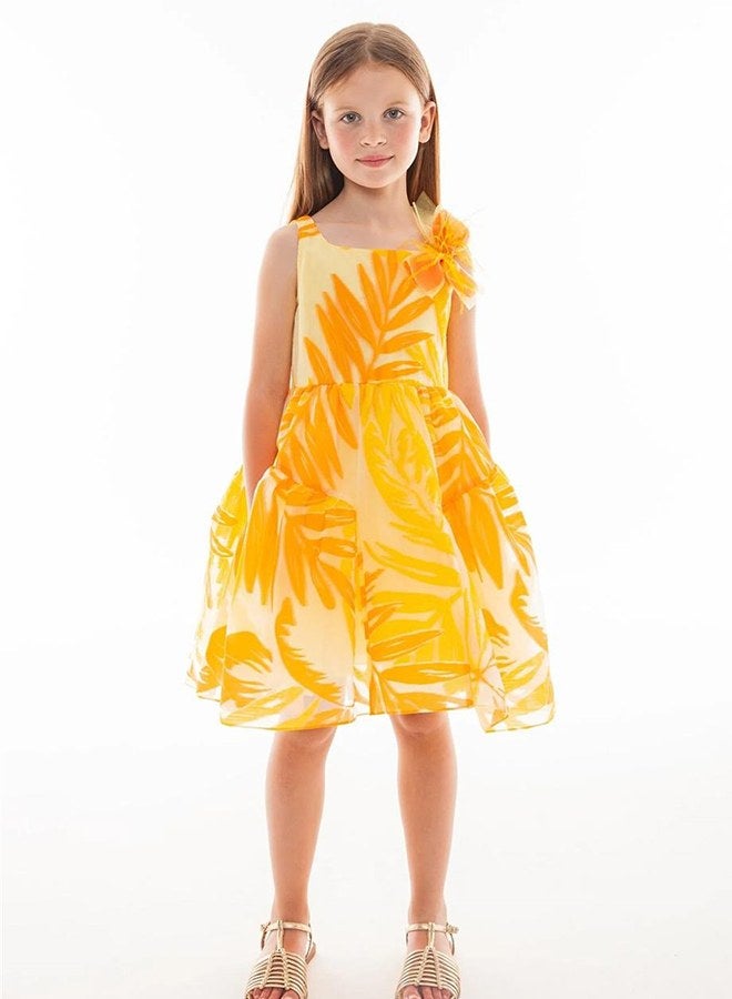 Lia Lea Girl Yellow Dress - Image 1
