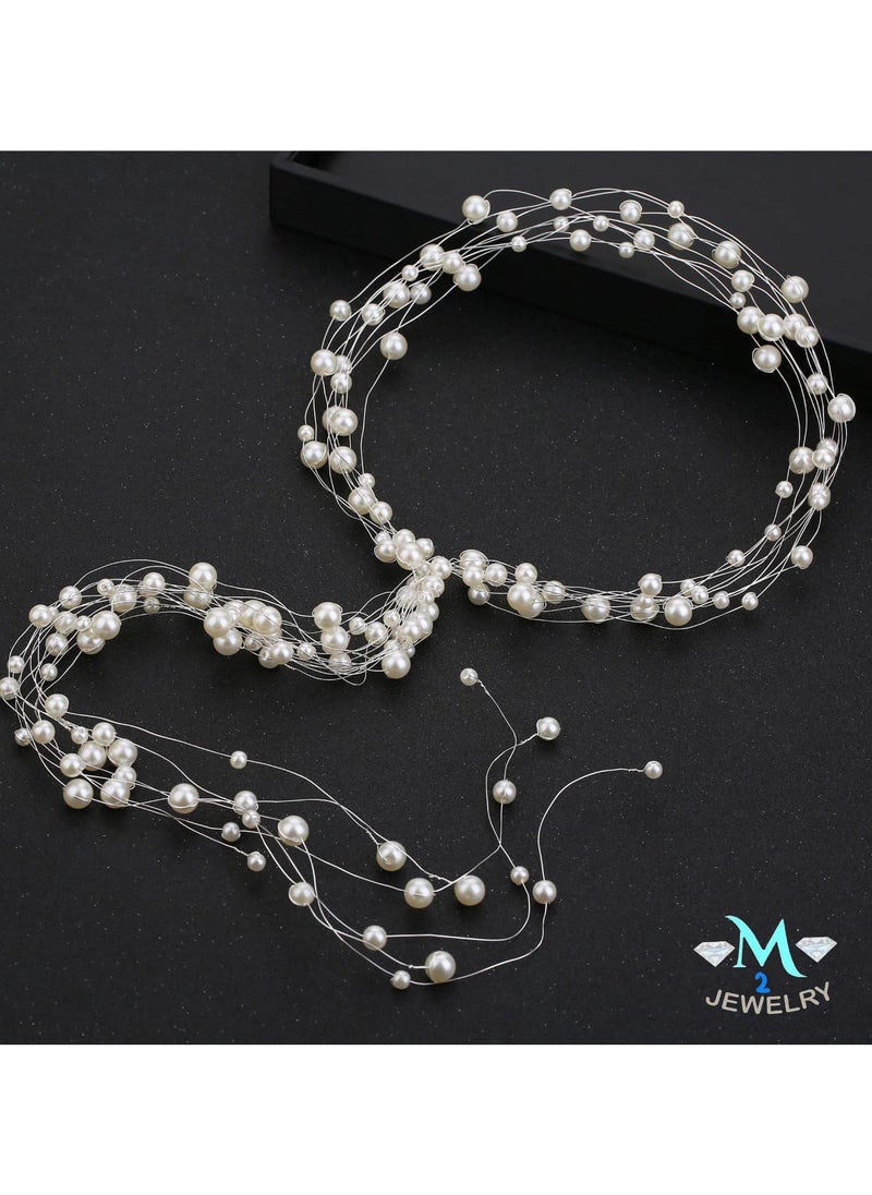 Generic - Hairpieces are hair accessories for women and girls, suitable for brides and all occasions. - Image 1