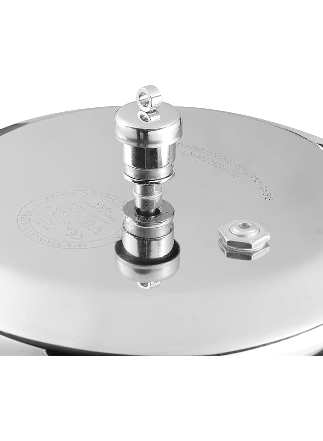 فينود طنجرة ضغط بلاتينيوم تريبلي من الفولاذ المقاوم للصدأ مع قاعدة حثية سعة 3.5 لتر | جونيور - Image 3