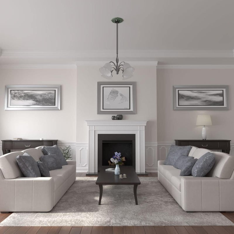 Ekena Millwork CM12ATAGF Attica Ceiling Medallion (Fits Canopies up to 3 1/2"), Hand-Painted Athenian Green - Image 4