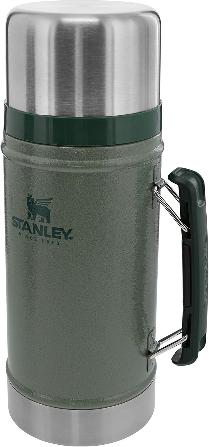Stanley Classic Vacuum Food Jar, 0.94 Liter, Hammertone Green - Image 1