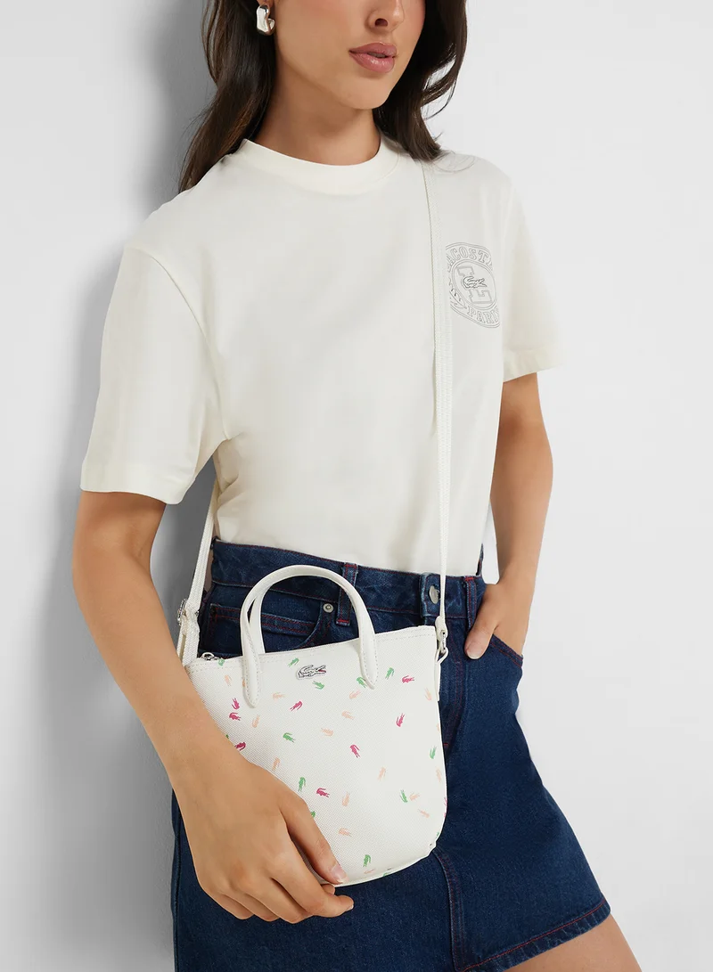 LACOSTE Essentials Top Handle Zip Over Tote