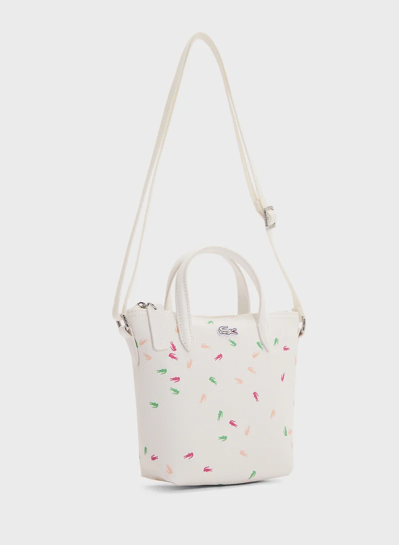LACOSTE Essentials Top Handle Zip Over Tote