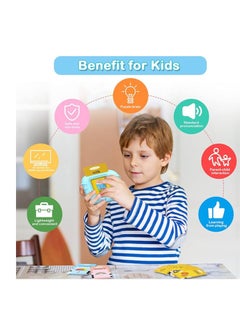 Generic Educational Toy for Kids Listen and Learn Literacy Audible Flash Cards for Toddlers 1-8 Years Old Boys Girls Flashcards Device with 112 pcs Double-Sided Cards |112 Cards-224 Words | color may vary  - Image 4