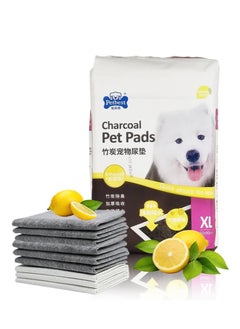 NNC PETS Dog training pads for All breeds, Super absorbent disposable pads with 5-Layer, Leak-proof design, Tea-resistant, and Odor control, Lemon scent, Idea for Indoor use, 90 cm (Black)  - Image 1