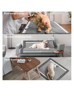 NNC PETS Dog training pads for All breeds, Super absorbent disposable pads with 5-Layer, Leak-proof design, Tea-resistant, and Odor control, Lemon scent, Idea for Indoor use, 90 cm (Black)  - Image 5