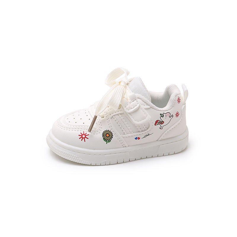 Mesh Sneakers Lightweight Flexible Sole Walking Shoes For Kids Indoor And Outdoor Activities - Image 1