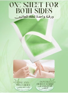 SADOER Wax Strips for Hair Removal, Double Sides Waxing Strips with Aloe Vera Gentle and Soothing At Home Waxing Kit for Face Legs Arms Underarm Body Wax Strips Hair Removal For Men & Women  - Image 5